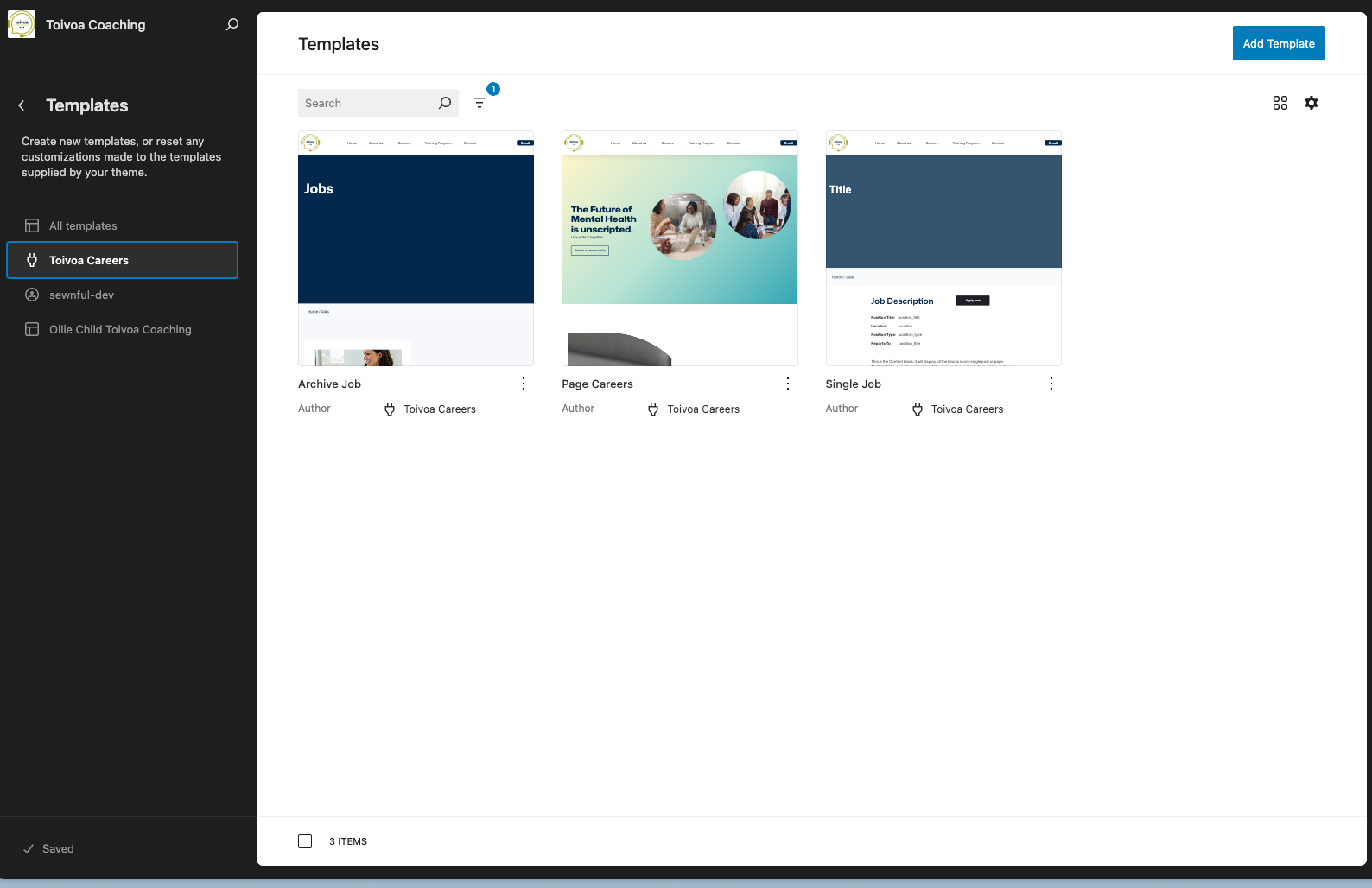 Built for Full Site Editing